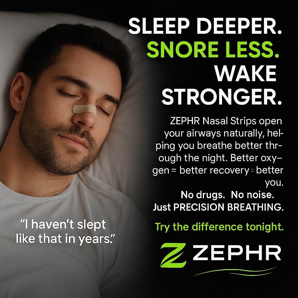 ZEPHR Nasal Strips twin pack
