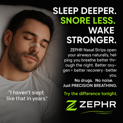 ZEPHR Nasal Strips twin pack