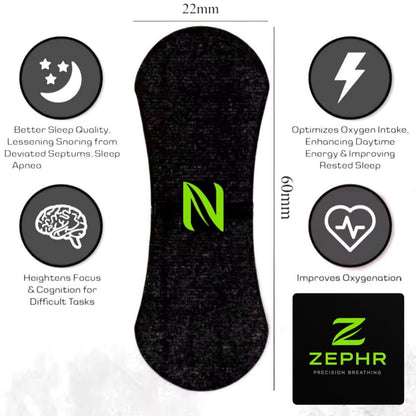 ZEPHR Nasal Strips twin pack